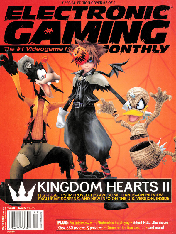 Electronic Gaming Monthly Issue 201 (March 2006) cover